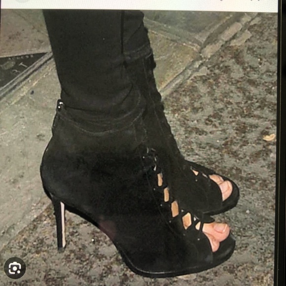 Coach Shoes - COACH LENA LUX SUEDE BOOTIES 9.5